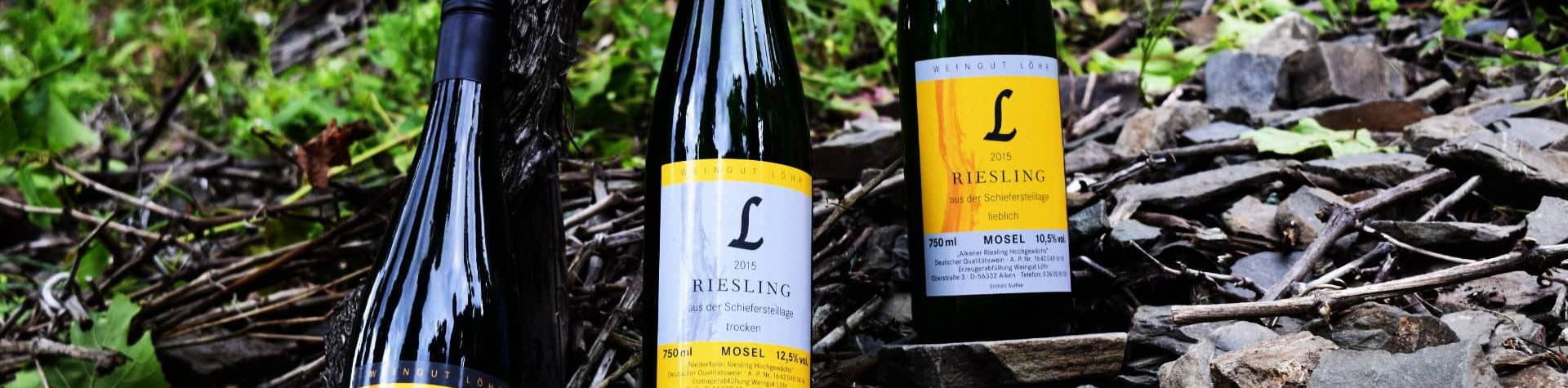 Weinauwahl Weingut Löhr in Alken an der Mosel Weinauswahl Weingut Löhr in Alken an der Mosel